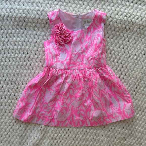 Lilly Pulitzer Pink Patterned Dress